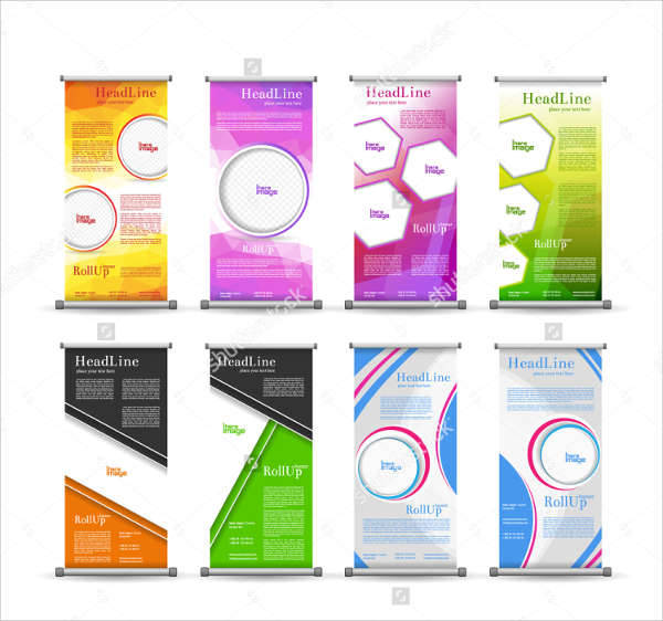 advertising roll up banner pack