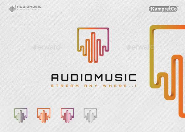audio music logo