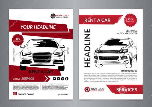 Automobile Service Business Flyer