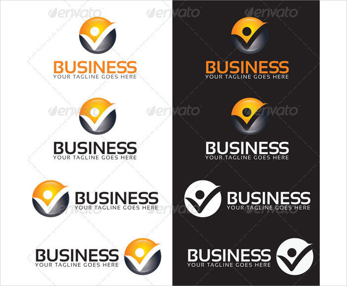 business service logo vector