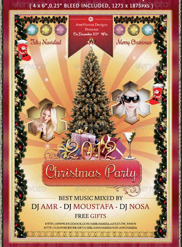 Christmas Party Event Flyer