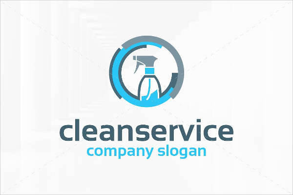 cleaning services company logo