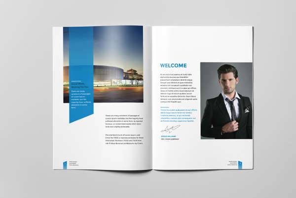 corporate business catalog brochure