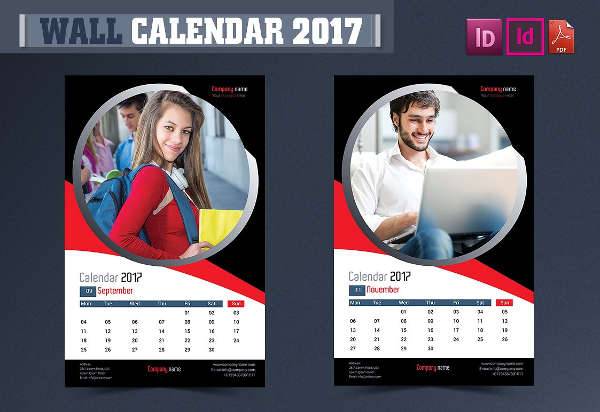 corporate wall calendar