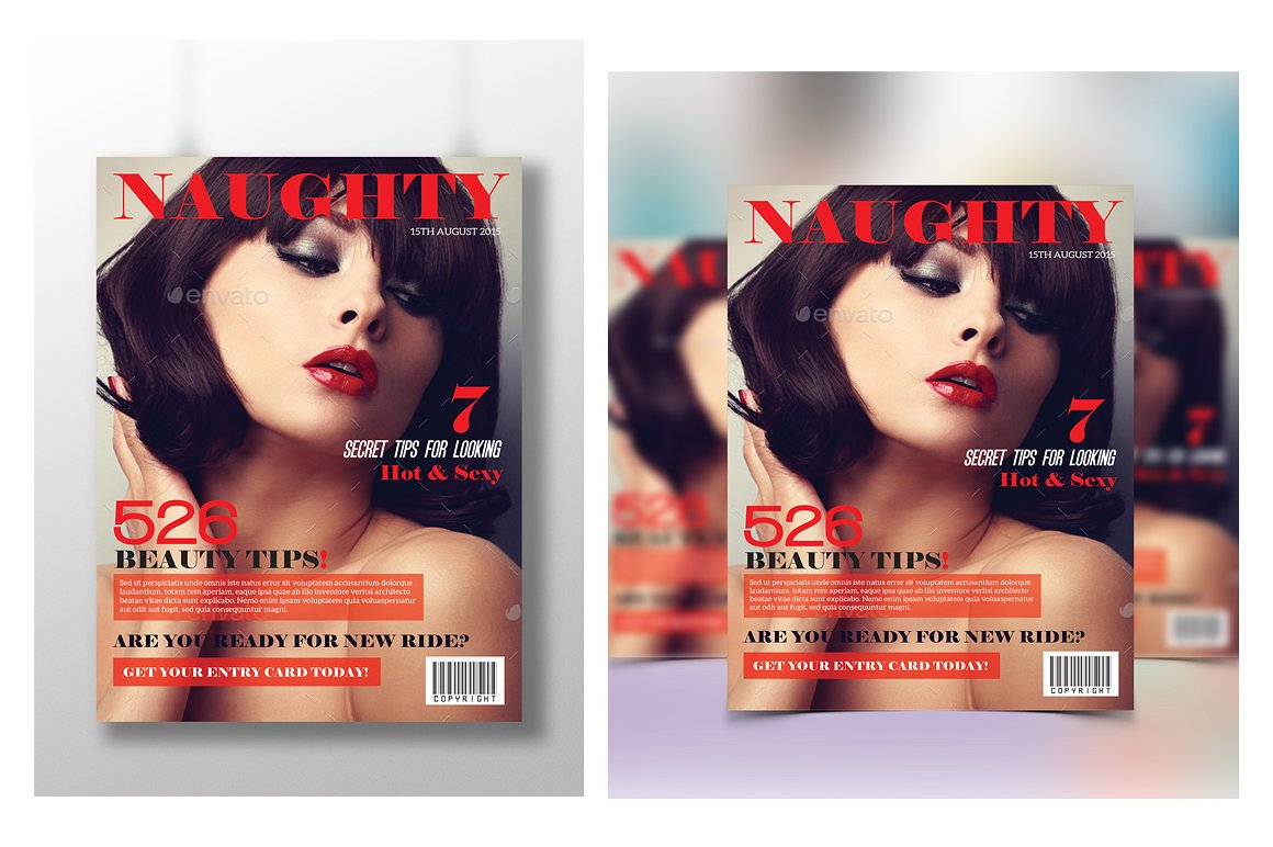 fashion magazine cover