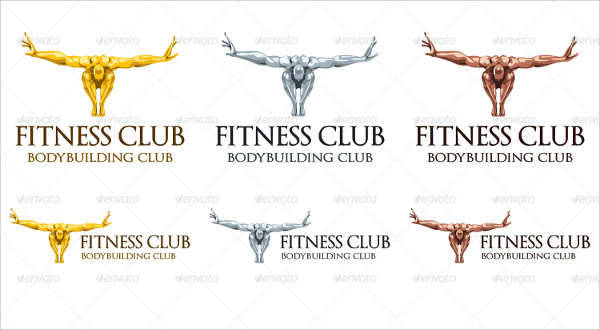 fitness club logo design