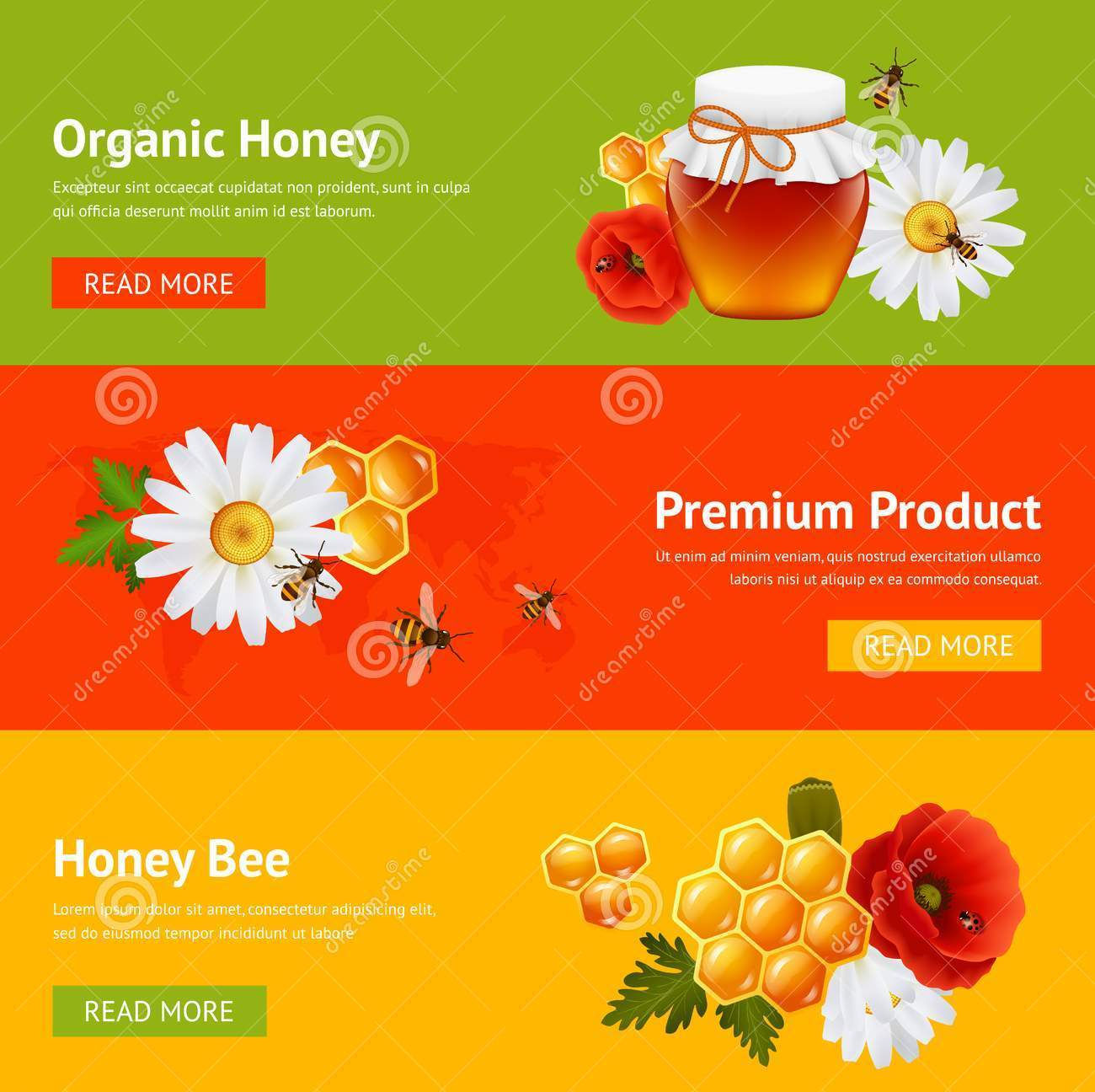 food product banner
