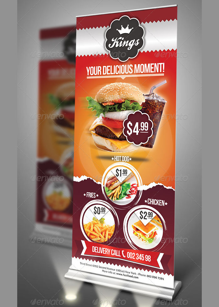 food promotion template