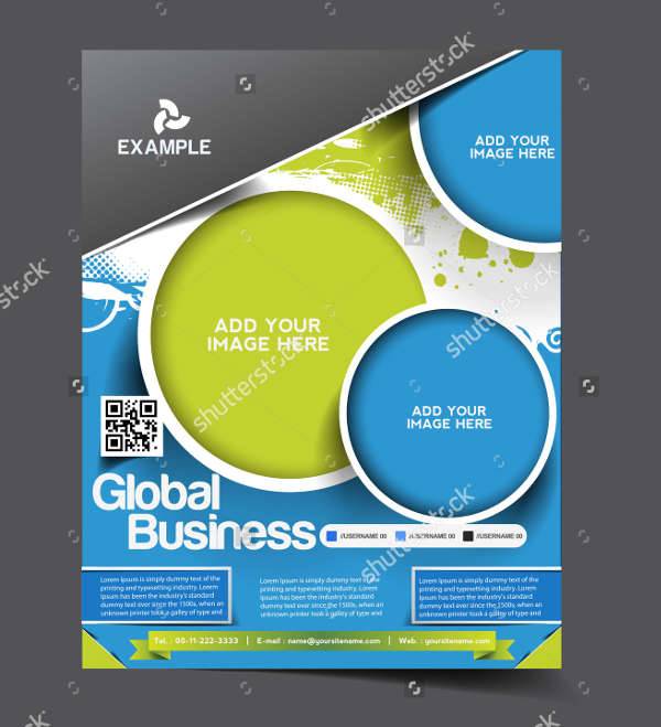 global business flyer ad