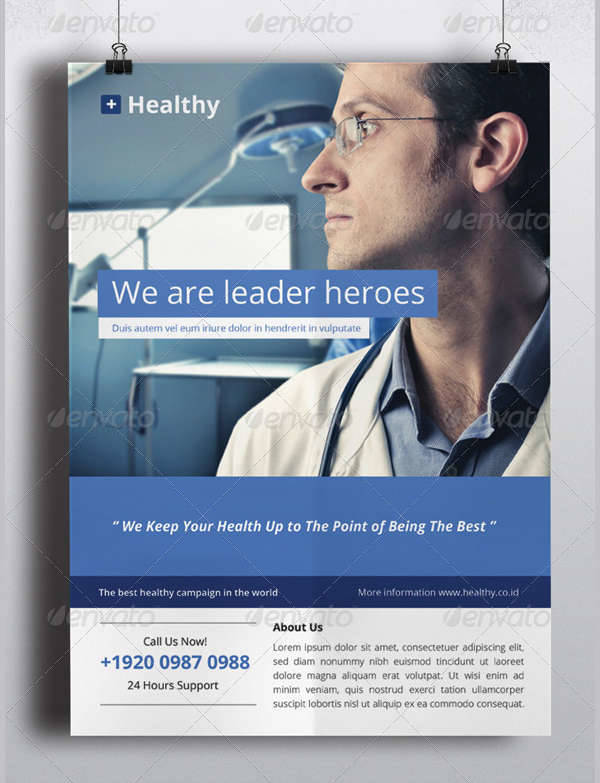 Health Business Flyer Template