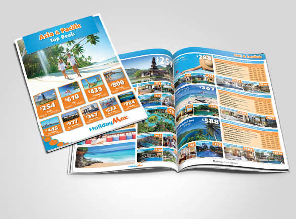 Holiday Travel Brochure Design