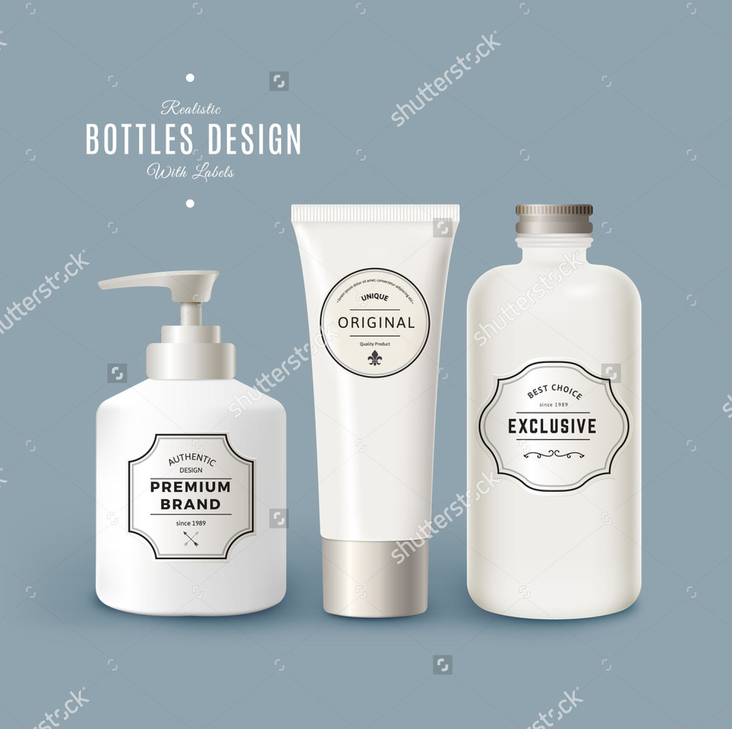 lotion packaging label