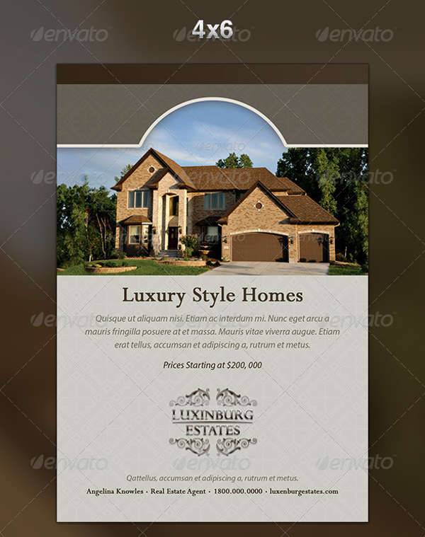 Luxury Real Estate Flyer