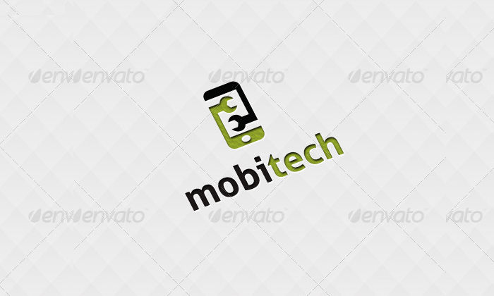 mobile technology service logo