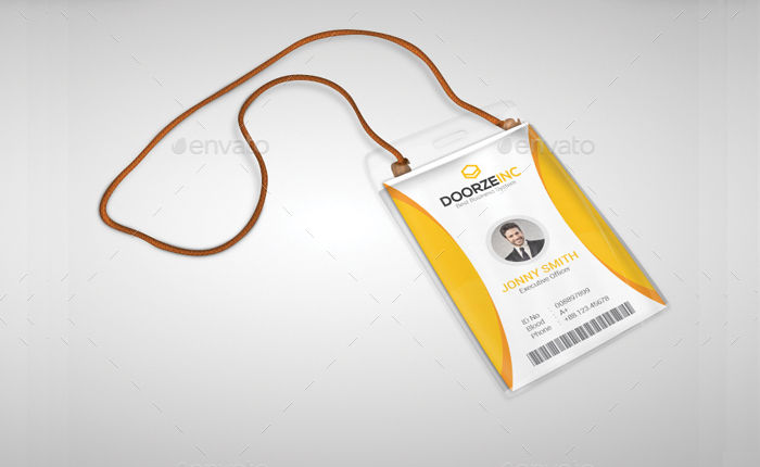 Office ID Card Design