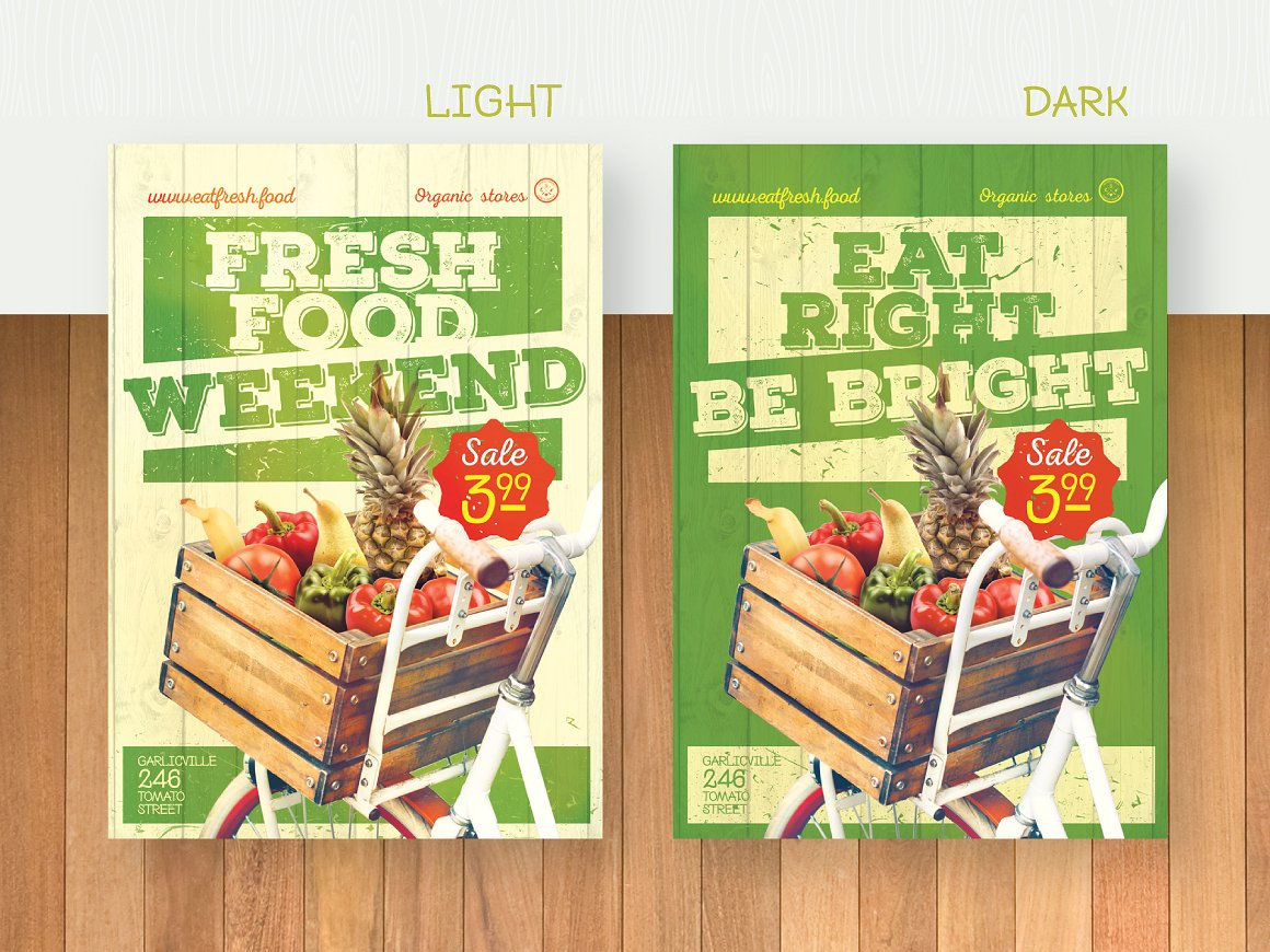Organic Food Flyer