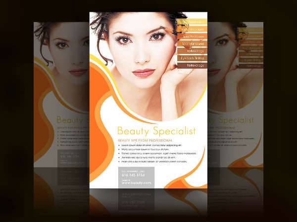PSD Cosmetic Flyer