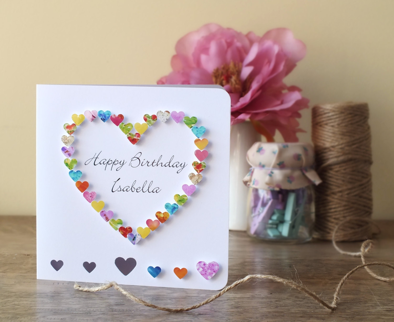 personalized birthday card