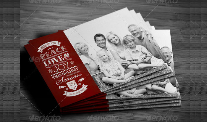 Personalized Holiday Greeting Card