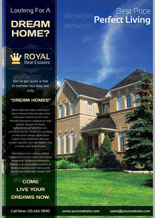 Real Estate Marketing Flyer