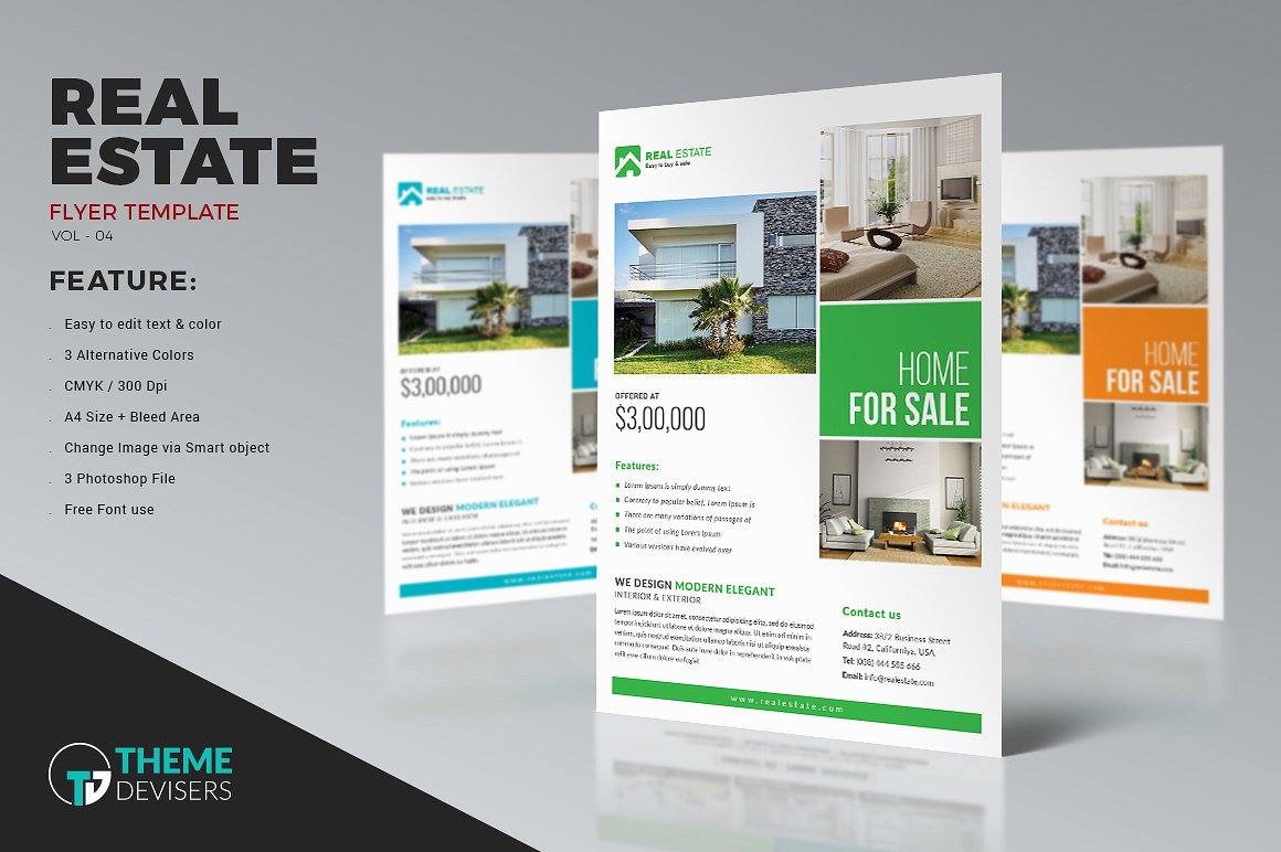 Real Estate Sale Flyer