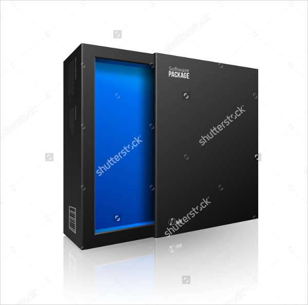 software dvd box