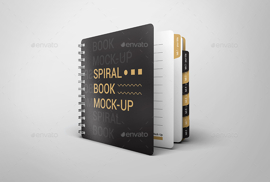 spiral book template
