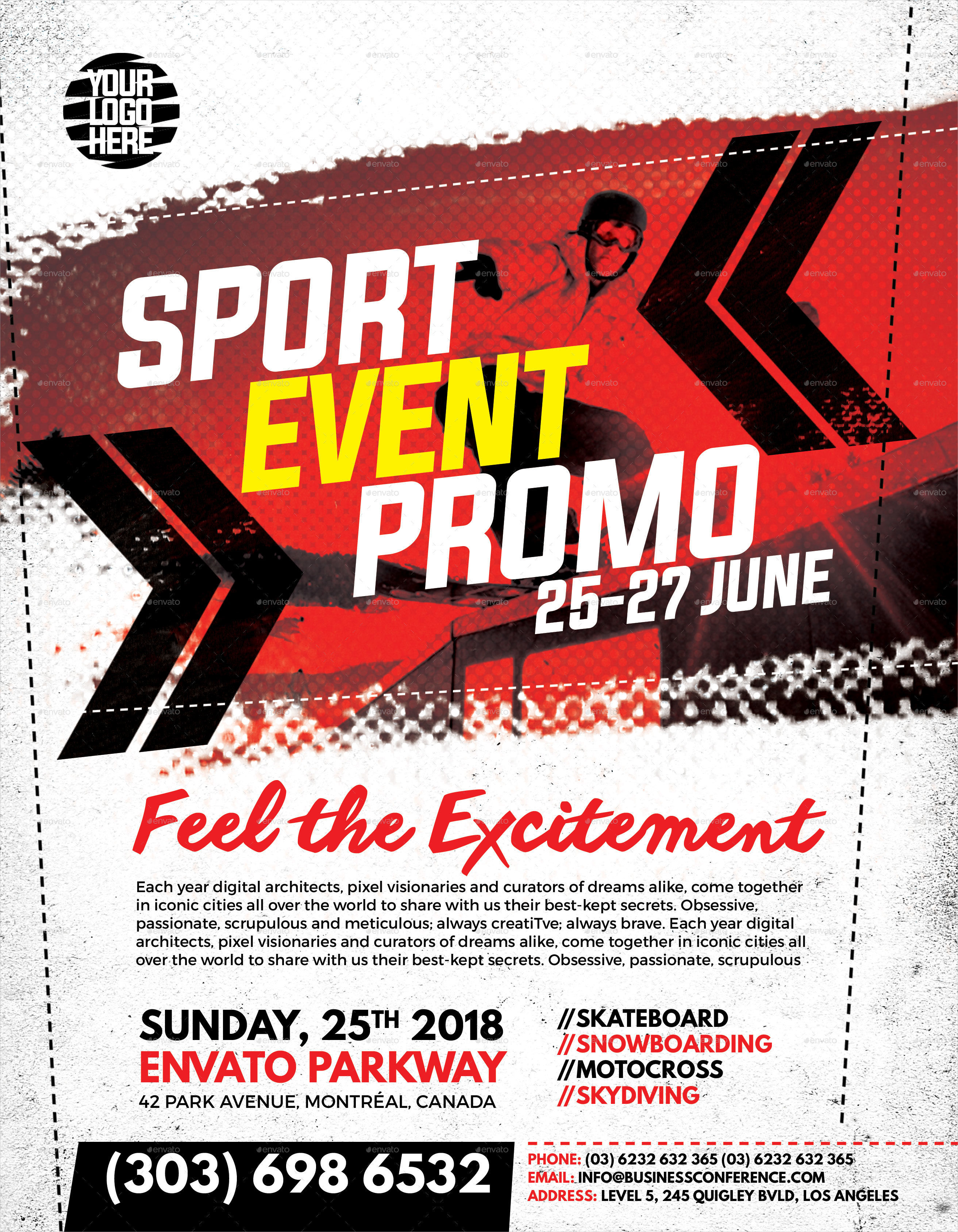Sports Event Promo Flyer