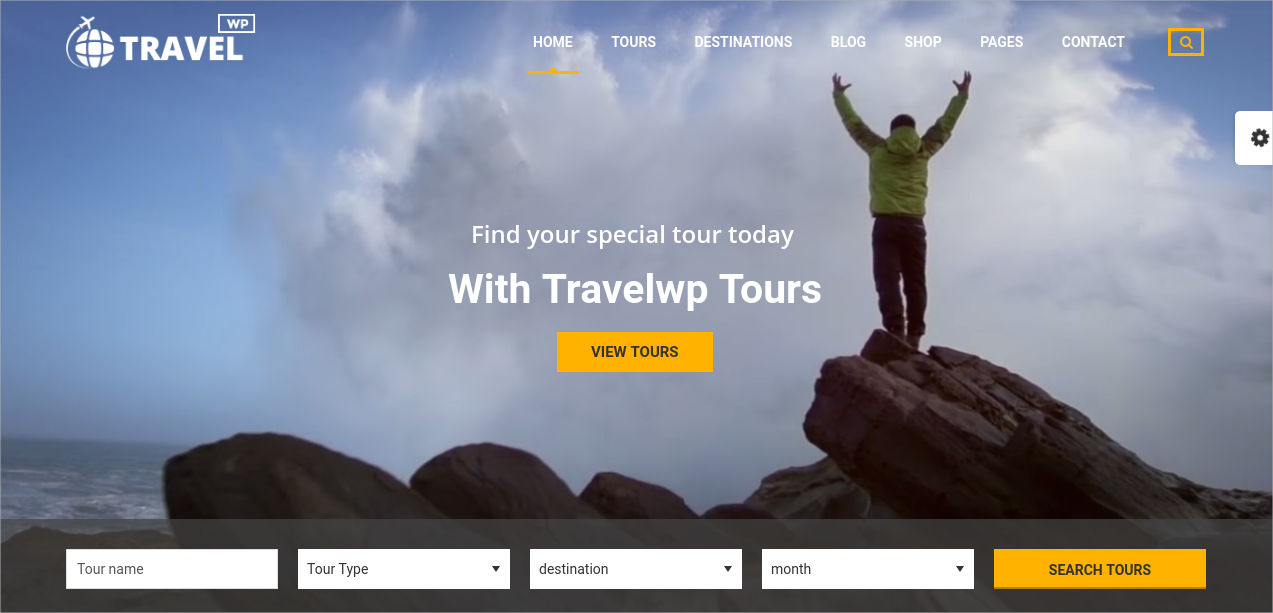 tour travel wordpress theme