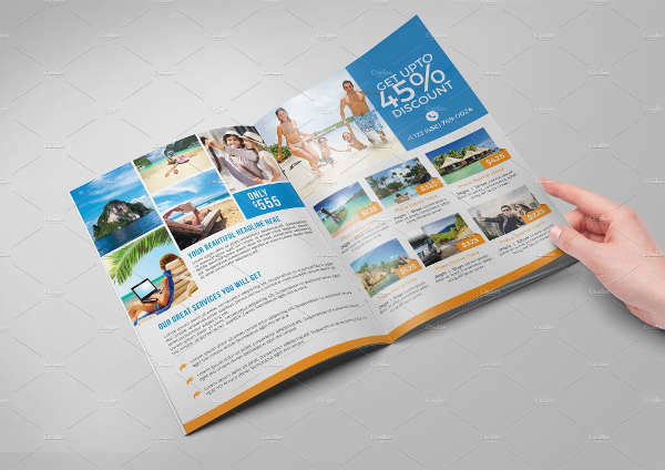 Travel Agency Bifold Brochure