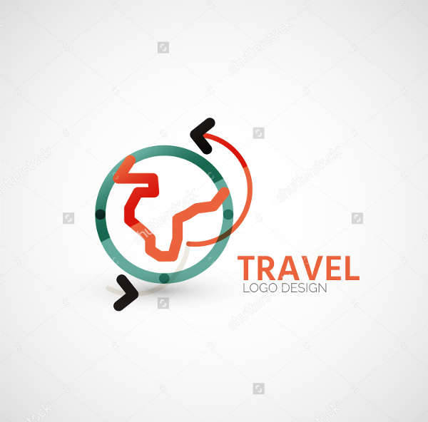 travel business logo design