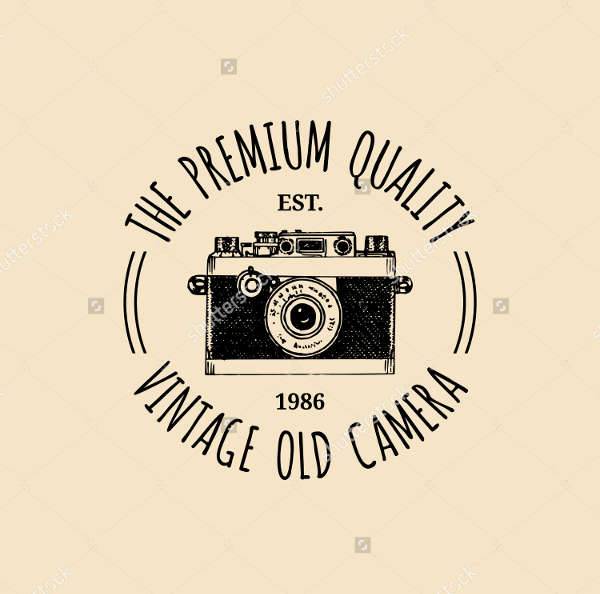 vintage photography logo