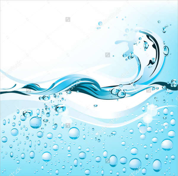 water wave illustration