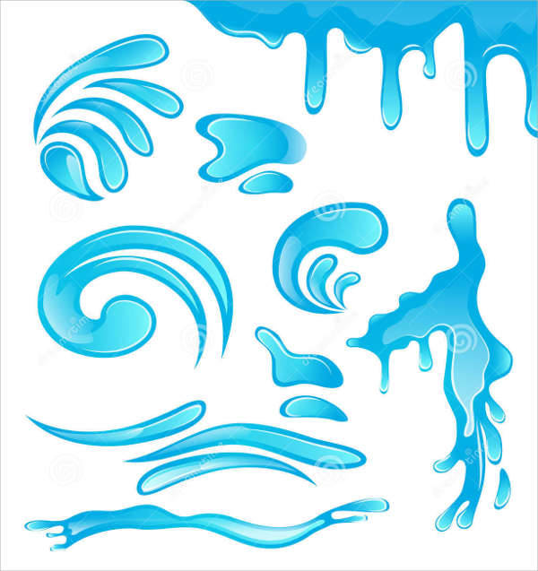 wave splash illustration