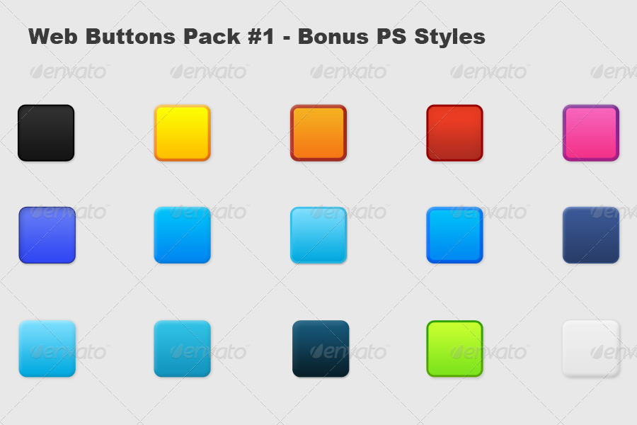 web buttons pack