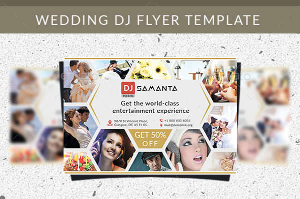 Wedding DJ Flyer