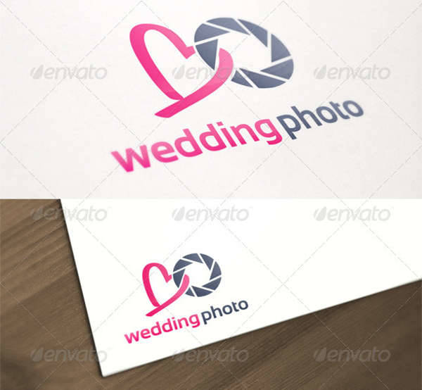 wedding photography logo template1