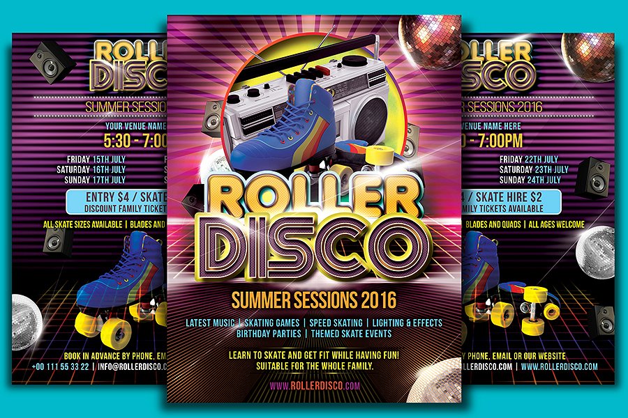 Disco Event Flyer
