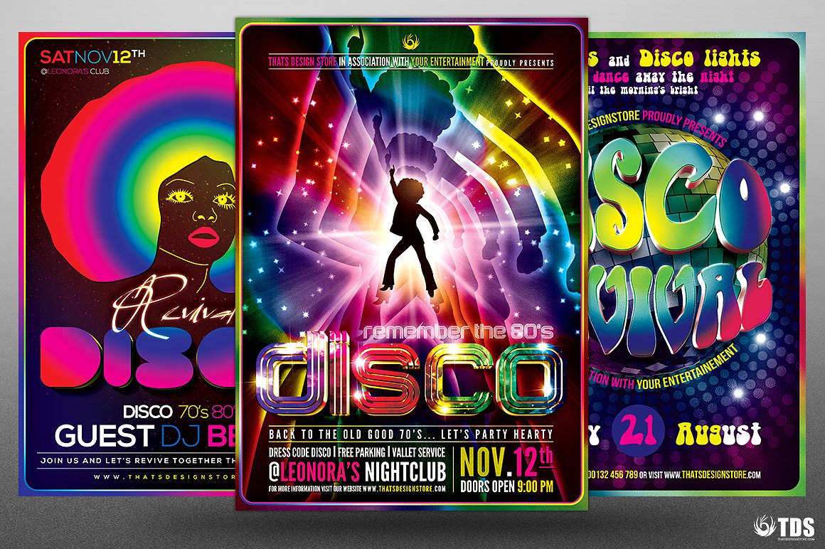 Disco Music Flyer