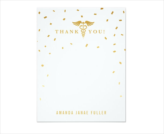 Graduation Party Thank You Card