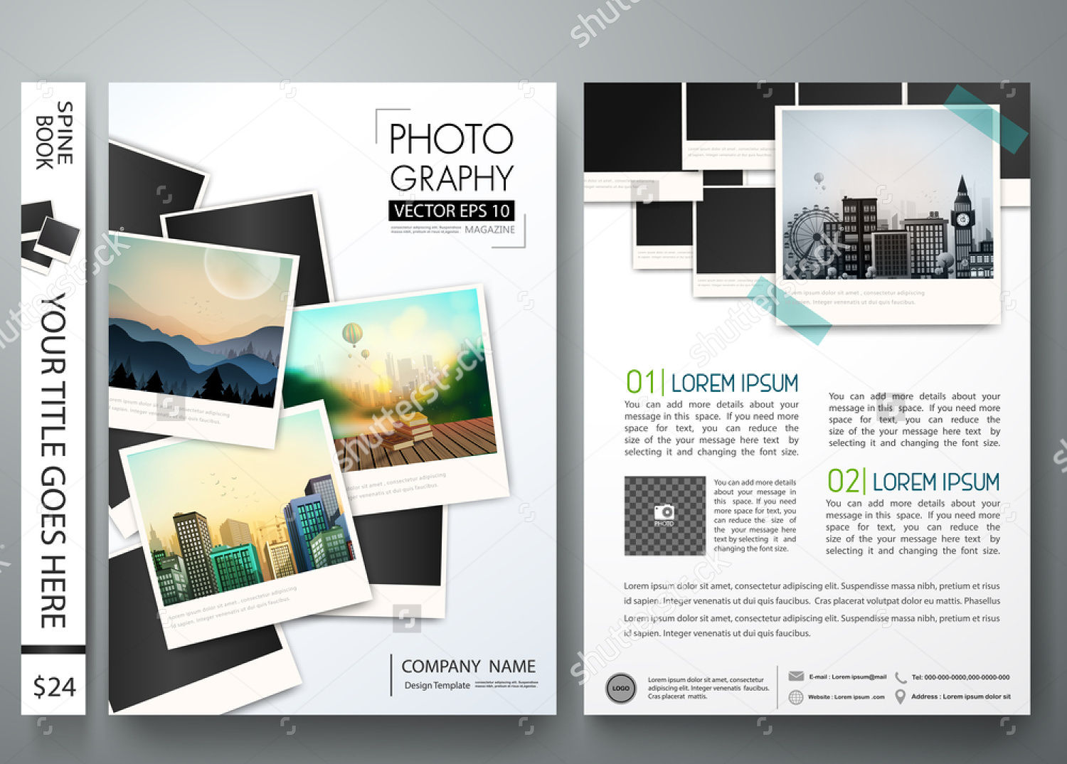 photography portfolio brochure