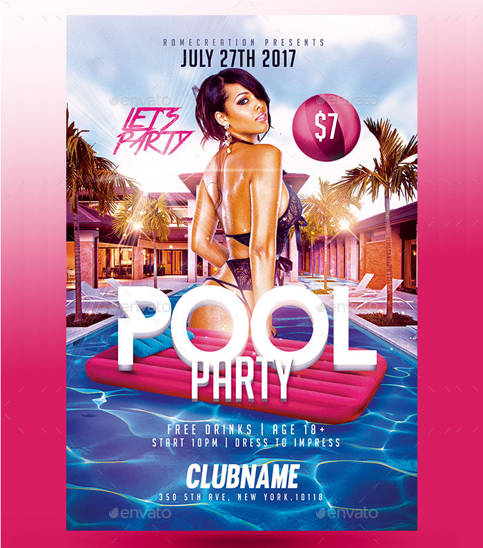 pool party psd