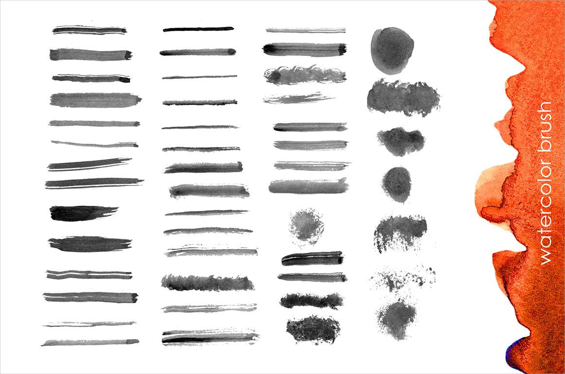 realistic ps watercolor brushes