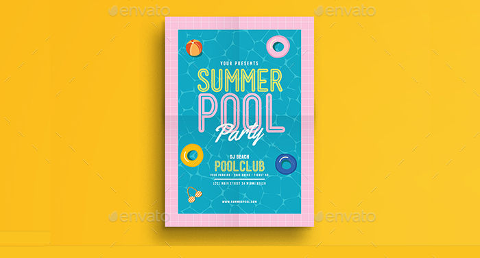 summer pool party