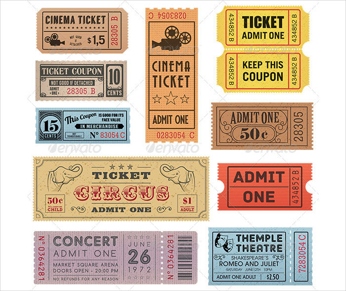 Vector Coupons & Tickets
