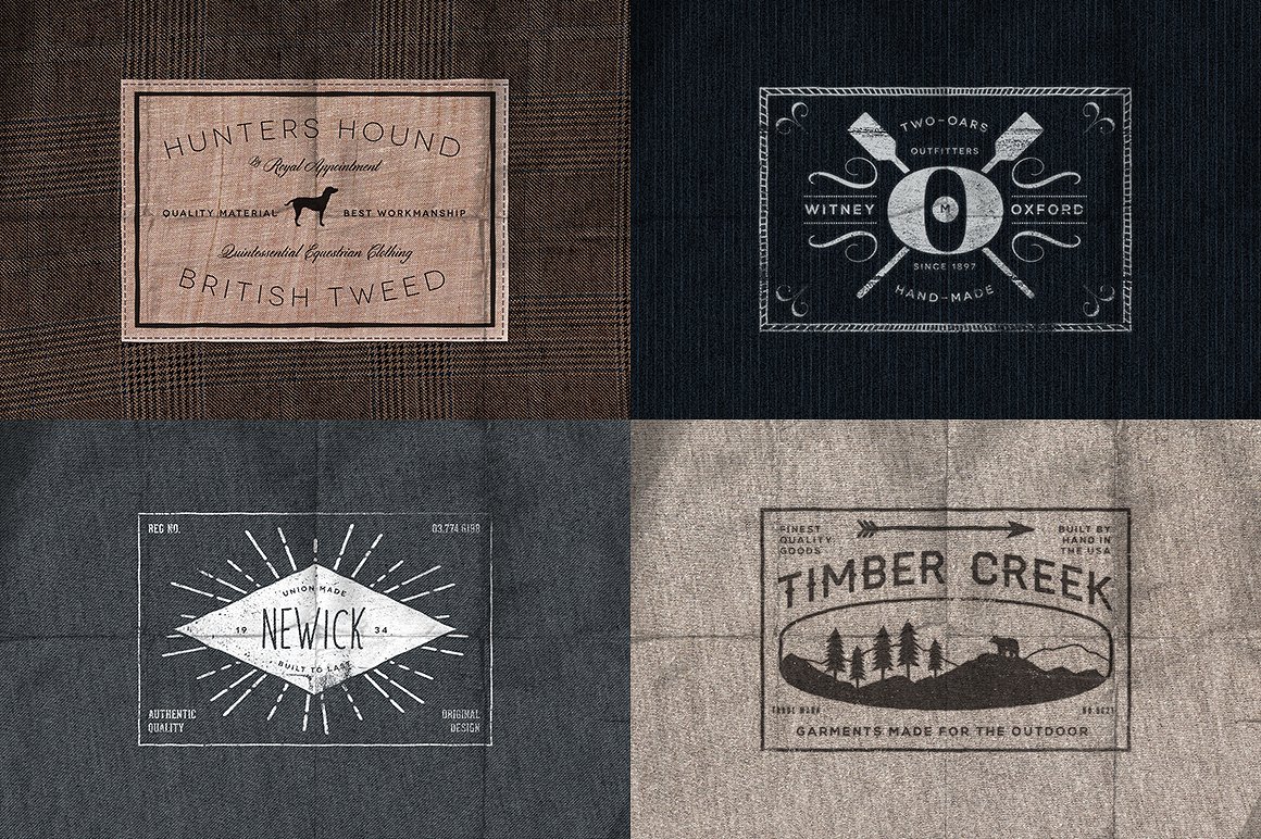 vintage clothing labels