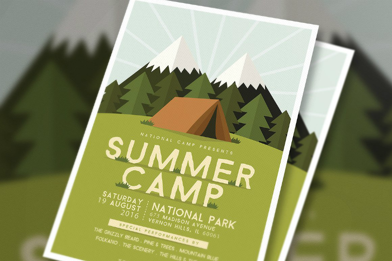 Summer Camp Flyer Template Word from images.designtrends.com