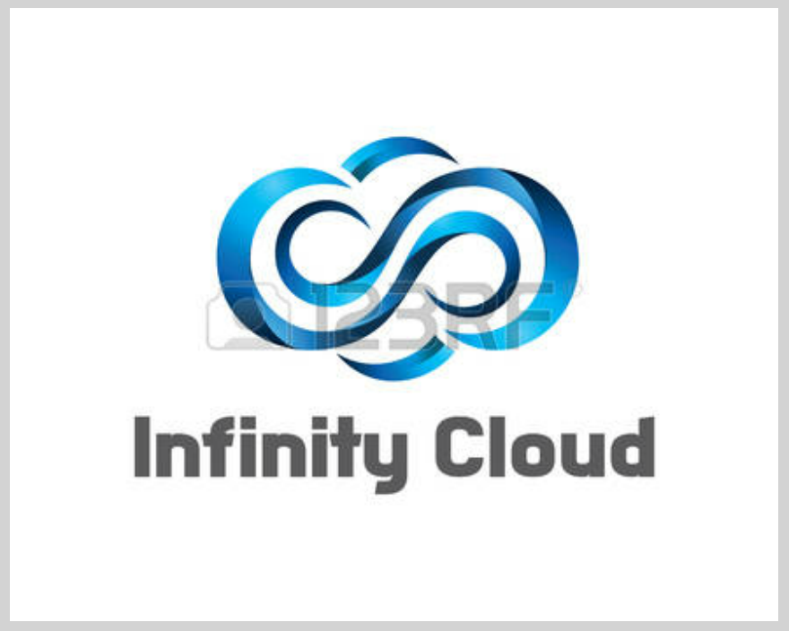 infinity cloud logo design1