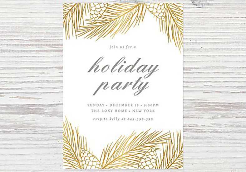 party invitation psd