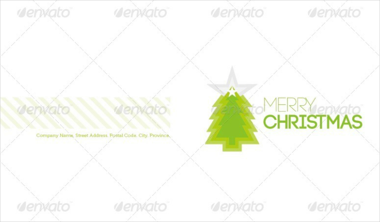 White Christmas Holiday Card Design